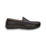 Leather Loafers For Men’s Fashion – Dark Brown - Image 2