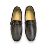 Leather Loafers For Men’s Fashion – Dark Brown (with Buckles)