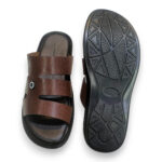 Sandal for Men's- Brown (RB-007) - Image 4