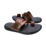 Men's Toe-Ring Sandal - Brown - Image 4