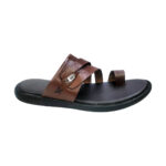 Men's Toe-Ring Sandal - Brown - Image 2