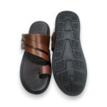 Men's Toe-Ring Sandal - Brown - Image 3
