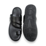 Men's Toe-Ring Sandal - Black - Image 3