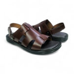 Sandal for Men's- Brown (Belt) - Image 2