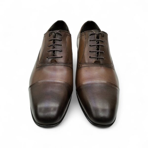 Men's Oxford Shoe - Brown RF-2509 - Image 5