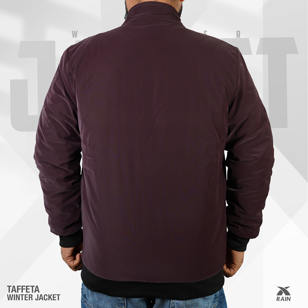 Winter Jacket - Maroon - Image 3